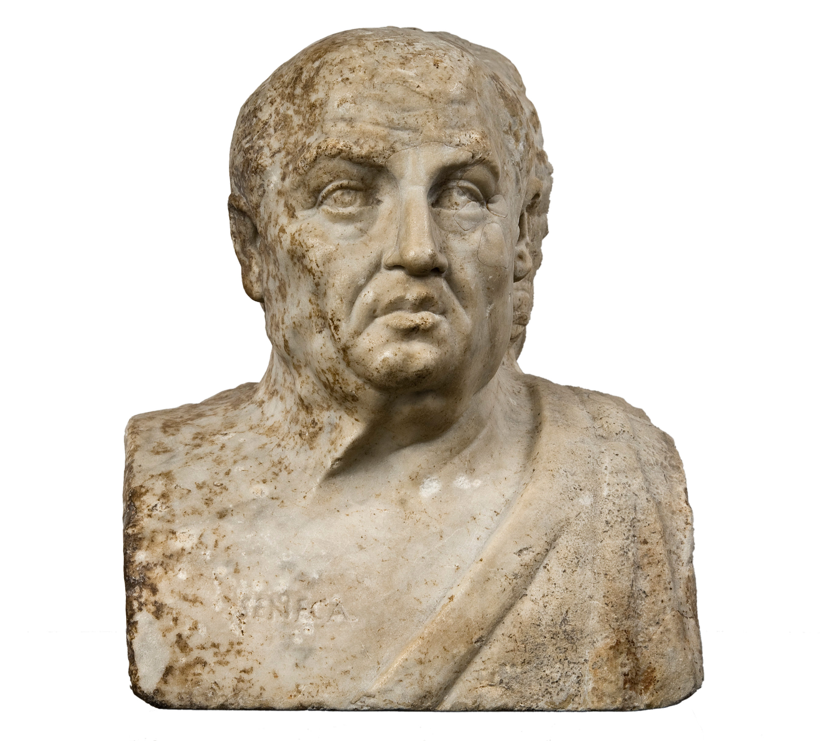 Marble bust of Seneca